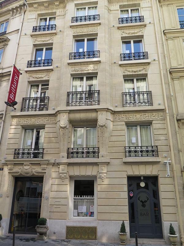 Hotel Brittany Paris Eksteriør billede